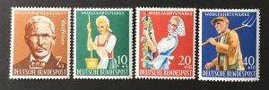 Germany 1958 #b362-5, Wholesale lot of 5, MNH, CV $36