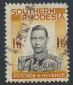 Southern Rhodesia  SG 49   SC# 51   Used  see scans 