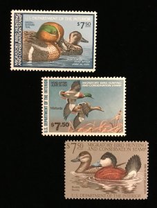 RW46, RW47, RW48 MNH sound nice condition