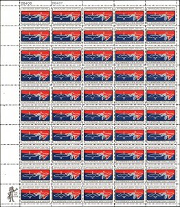 Migratory Bird Treaty Sheet of Fifty 6 Cent Postage Stamps Scott 1306