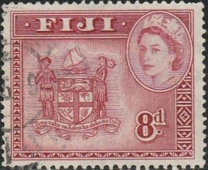 Fiji, #155 Used From 1954-56