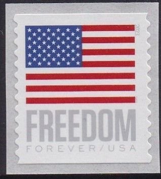 5789 Flag And Freedom Coil MNH