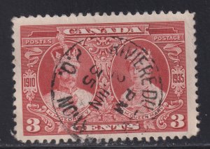 Canada 213 King George V & Queen Mary  3¢ 1935