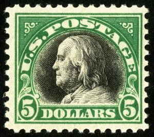 US Stamps # 524 MNH F-VF Fresh Scott Value $340.00 