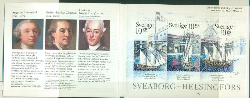 Sweden - Sc# 2530. 2006 Sveaborg Fortress. Complete Booklet. $8.25.