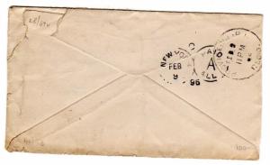 Haiti 1896 Scott 32, 33 and 36 envelope to Providence Rhode Island, USA