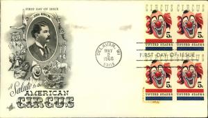 #1309 American Circus - Artcraft Cachet