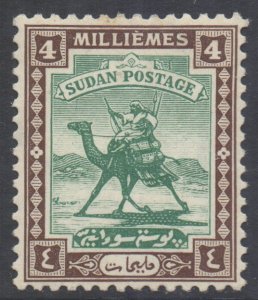 Africa Scott 32 - SG33, 1921 Arab Postman 4m MH*