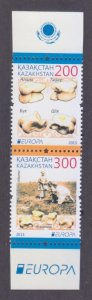 2015 Kazakhstan  905-906Paar Europa Cept / The farmers 7,50 €