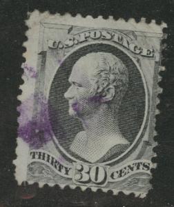 USA Scott 165 Used 1873 30c stamp 