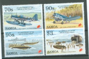 Samoa (Western Samoa) #890-893  Single (Complete Set)