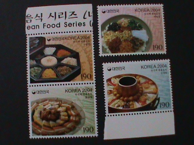 ​KOREA-2004- SC#2149-KOREAN FOOD 4TH SERIES-MNH VF-HARD TO FIND-LAST ONE