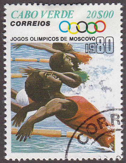 Cape Verde 407 XXII Summer Olympic Games, Moscow 1980