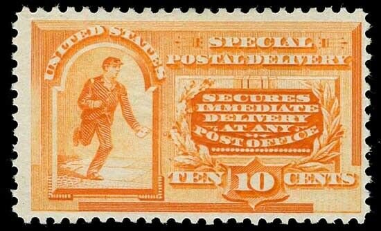 U.S. SPECIAL DELIVERY E3  Mint (ID # 81508)