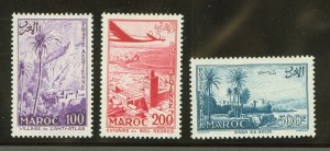 French Morocco #C53-55 Unused Single (Complete Set)