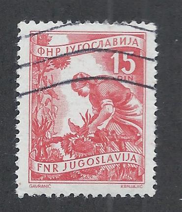 YUGOSLAVIA SC# 347 F-VF U 