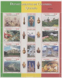 Colombia #1267 Mint (NH) Souvenir Sheet