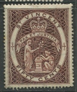 STAMP STATION PERTH St Vincent #195 QEII Definitive Issue FU 1955