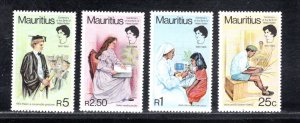 MAURITIUS SC# 502-5 FVF/MOG