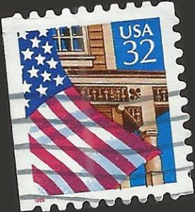 # 2921 USED FLAG OVER PORCH