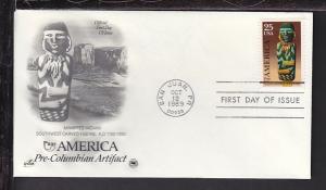 US 2426 America 1989 PSC U/A FDC 