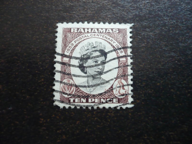 Stamps - Bahamas - Scott# 177 - Used Part Set of 1 Stamp