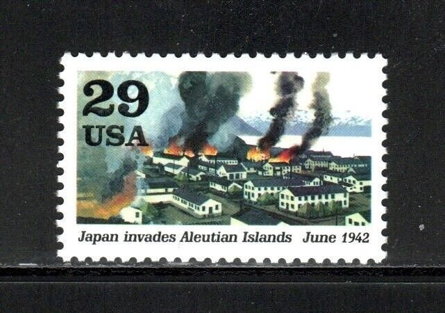 2697E  * JAPAN INVADES ALEUTIAN ISLANDS  * U.S. Postage Stamp MNH