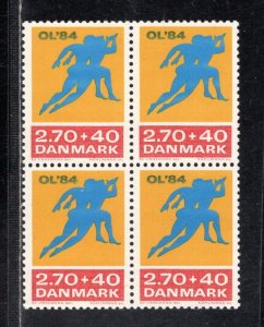 DENMARK SC# B64 BK/4  FVF/MNH