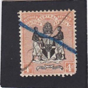 British Central Africa  #23  used