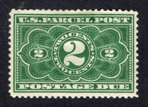 USA 1913 2¢ Parcel Post PD  - OG MH - SC# JQ2 - Cats $60.00 (ref# 204118)