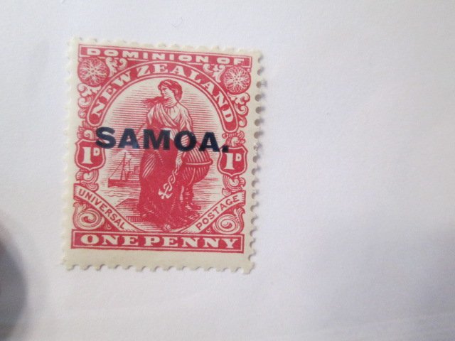 Samoa #137 MH  2019 SCV = $2.25