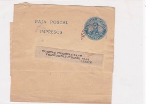 Argentina Vintage Newspaper stamps wrapper ref 21635