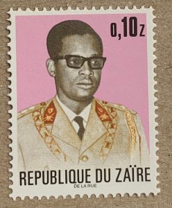 Zaire 1973 0.10z President Mobutu, MNH. Scott 777, CV $0.40