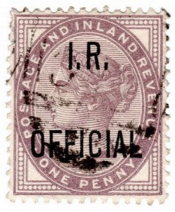 (I.B) QV Postal : Inland Revenue Official 1d (SG O3)