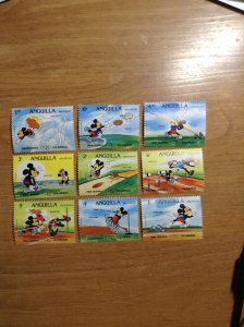 Anguilla  #  559-567   MNH