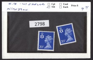 $1 World MNH Stamps (2798) GB North Ireland, #39,  Mint see image for details