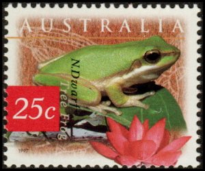 Australia 1527 - Mint-NH - 25c Dwarf Tree Frog (1997) (cv $0.55)