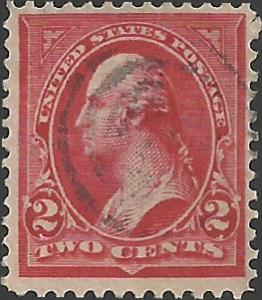 # 279b Used Red George Washington