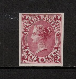Canada #20TCiii Very Fine Plate Proof On India Paper