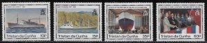 Tristan da Cunha Scott #'s 482 - 485 MH