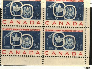 Canada #387 MNH block (4 stamps)