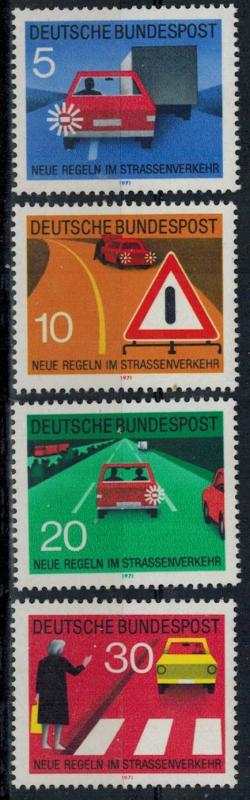 Germany - Bund - Scott 1059-1062 MNH (SP)