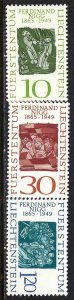 Liechtenstein 401-03 MOG Z8195