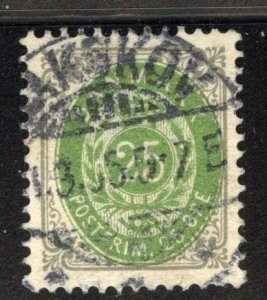 Denmark # 50b, Used. CV $ 4.50