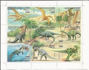 Benin 1998 SC 1085 MNH Dinosaurs Animals