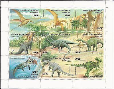 Benin 1998 SC 1085 MNH Dinosaurs Animals