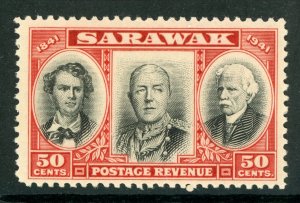 British Colony 1946 Sarawak Stamps 50¢ Scott #157 MNH Y183 ⭐⭐⭐