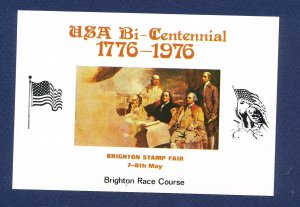 USA - Cinderella - Brighton Race Course Stamp Fair - MNH S/S - Bicentennial 1976