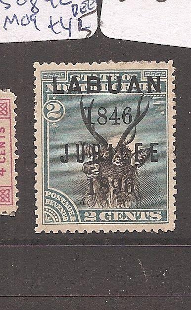 Labuan 1896 Jubilee 2c Deer SG 84d MOG (5atb)