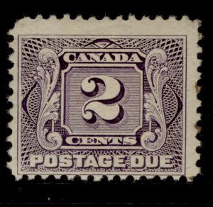 CANADA SG D3, 2c dull violet, M MINT. Cat £38.